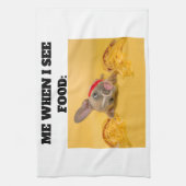 ミニマルカスタムFood Add Photoを表示する時に私を キッチンタオル (縦)