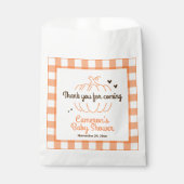 ミニマルカボチャのカスタム フェイバーバッグ (正面)