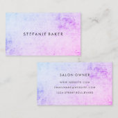 ミニマルカラフルグランジ 名刺 (正面/裏面)