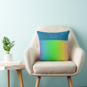 ミニマルカラフルlgbtqゲイプライド月 クッション (椅子)