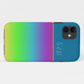 ミニマルカラフルlgbtqゲイプライド月 Case-Mate iPhoneケース (裏面(横))