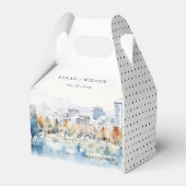 ミニマルカリフォルニア州サンノゼ結婚 フェイバーボックス (裏面サイド)