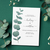 ミニマルカリ結婚の 招待状