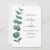 ミニマルカリ結婚の 招待状 (正面)