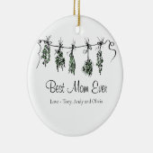 ミニマルガーデン最高のハーフ セラミックオーナメント (右)