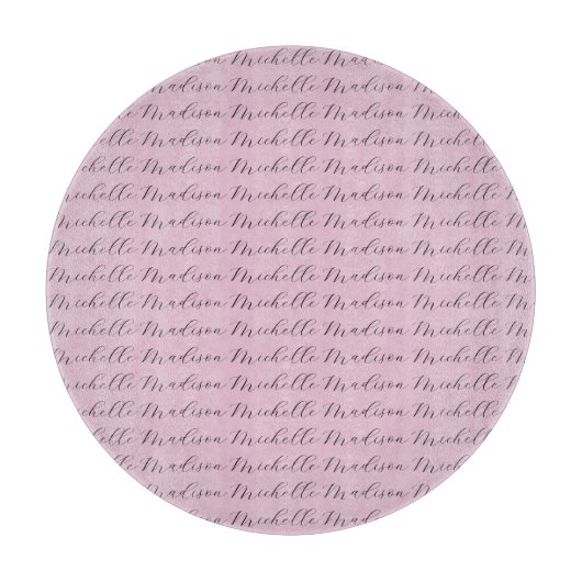 ミニマルクラシカルム名手書き カッティングボード (正面)