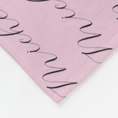 ミニマルクラシカルム名手書き フリースブランケット (角)