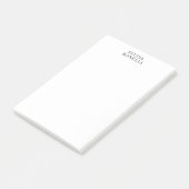 ミニマルクラシカルリストプロフェッショナルの単純追加の名前 ポストイット (アングル)