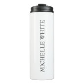 ミニマルクラシカルリストプロフェッショナルの名前の追加 タンブラー (正面)