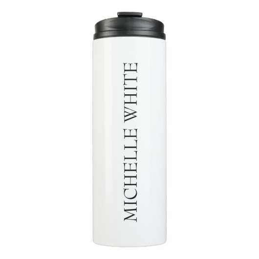 ミニマルクラシカルリストプロフェッショナルの名前の追加 タンブラー (正面)