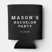 ミニマルクラシックバチュラーパーティクーラーボックス 缶クーラー (裏面)