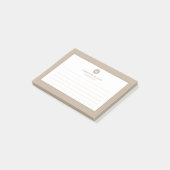 ミニマルクラシックモノグラムラインベージュ ポストイット (アングル)