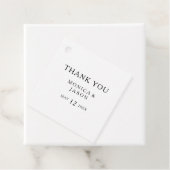 ミニマルクラシックリストサンキューメッセージカード フェイバータグ (インサイチュ)