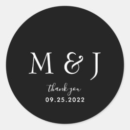 ミニマルクラシックリストブラックモノグラムクラシックラウンドセント ラウンドシール