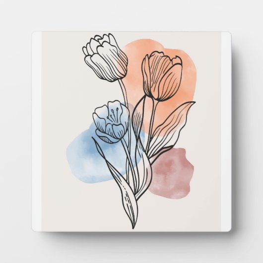 ミニマルクリエイティブ風景 フォトプラーク (正面)