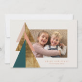 ミニマルクリスマスツリーカード カード (正面)