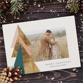 ミニマルクリスマスツリーカード カード