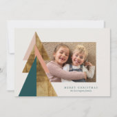 ミニマルクリスマスツリーカード カード (正面)