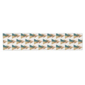 ミニマルクリスマスツリーショートテーブルランナー ショートテーブルランナー (横)