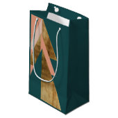 ミニマルクリスマスツリー抱き枕 スモールペーパーバッグ (正面アングル)