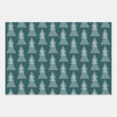 ミニマルクリスマスツリー ラッピングペーパーシート (正面2)