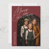 ミニマルクリスマス シーズンカード (正面)