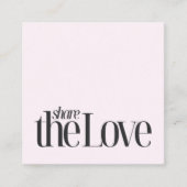 ミニマルクールバラはっきりした美しい 紹介カード (正面)