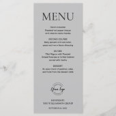 ミニマルグモダンレー黒企業のイベントロカスタムゴ メニュー (正面)