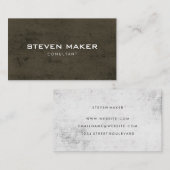 ミニマルグランジリスト 名刺 (正面/裏面)