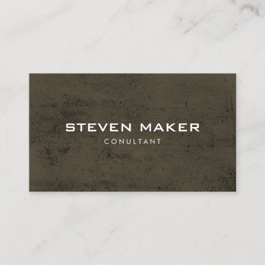 ミニマルグランジリスト 名刺 (正面)