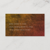 ミニマルグランジリスト 名刺 (裏面)