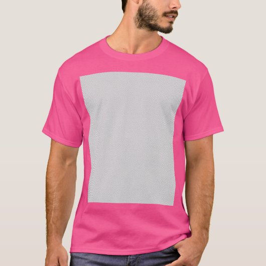 ミニマルグレー水玉模様 Tシャツ (正面)