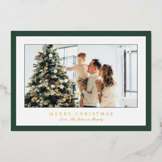 ミニマルグ縁どリマエレガントス 箔シーズンカード (正面)