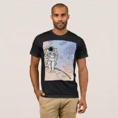 ミニマルコズミックモーニング Tシャツ (正面フル)