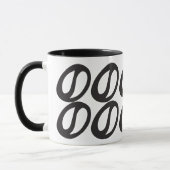 ミニマルコーヒー豆 マグカップ (左)