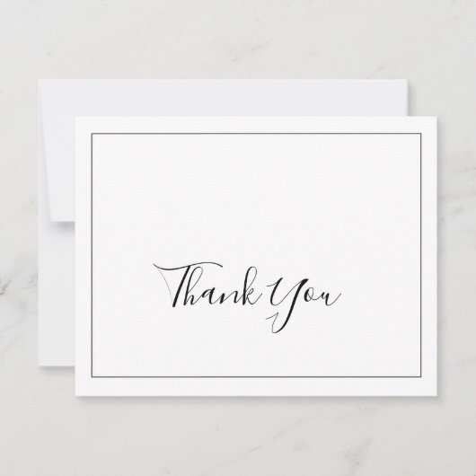 ミニマルサンキューカード サンキューカード (正面)