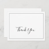 ミニマルサンキューカード サンキューカード (正面/裏面)