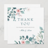 ミニマルサンキューカード ノートカード (正面/裏面)