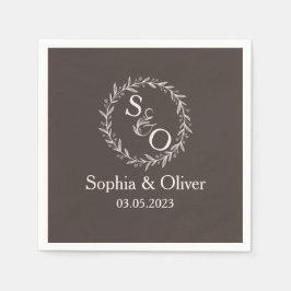 ミニマルシック | 結婚s スタンダードカクテルナプキン