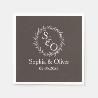 ミニマルシック | 結婚s スタンダードカクテルナプキン