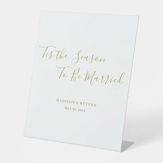 ミニマルシック | 結婚s 台座サイン (正面)