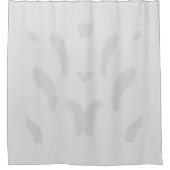 ミニマルシンプルエレガントカスタムT社 シャワーカーテン (正面)