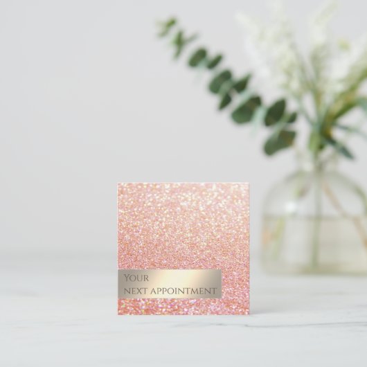 ミニマルシンプルスのモダン輝き 予約カード (スタンド正面)