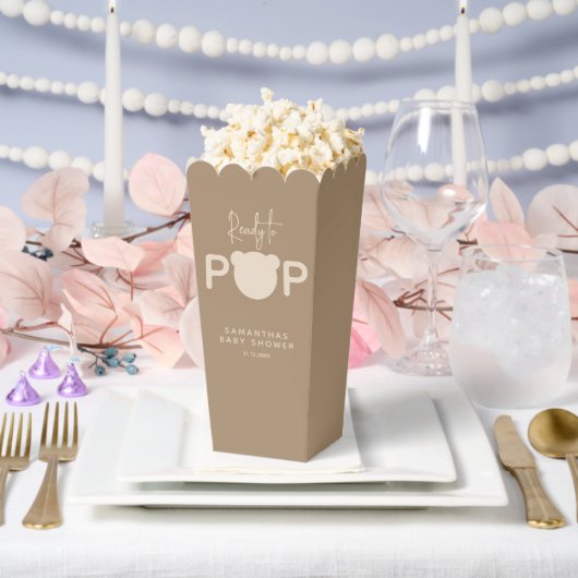 ミニマルシンプルスモダンベビーシャワーB フェイバーボックス (ウェディング)