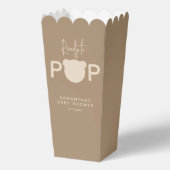 ミニマルシンプルスモダンベビーシャワーB フェイバーボックス (正面)