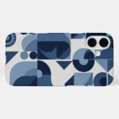 ミニマルシンプルス幾何形状の型枠 Case-Mate iPhoneケース (裏面 (横))