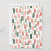 ミニマルシンプルタイポグラフィモダン写真 シーズンカード (裏面)