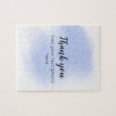 ミニマルシンプルテキスト写真を水に感謝してい追加する ジグソーパズル (横)