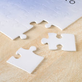 ミニマルシンプルテキスト写真を水に感謝してい追加する ジグソーパズル (側面)