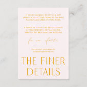 ミニマルシンプルピンクエンクロージャカード エンクロージャーカード (正面)